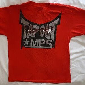 Red Tapout MPS tshirt, Mens Size L